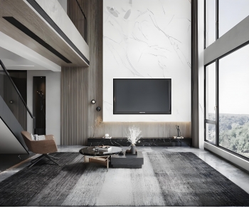 Modern A Living Room-ID:245399006