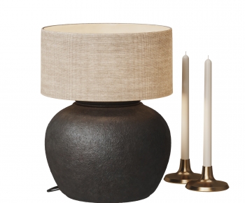 Wabi-sabi Style Table Lamp-ID:592191937