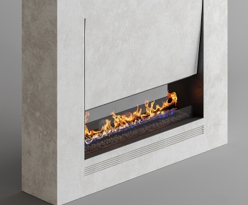 Modern Fireplace-ID:795567043