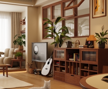 Modern A Living Room-ID:567415957