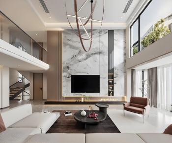 Modern A Living Room-ID:575886012
