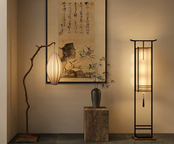 New Chinese Style Floor Lamp-ID:550239155