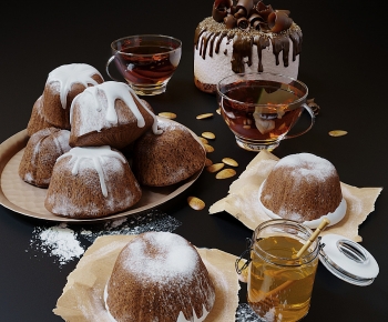 Modern Bread Cake-ID:366480498