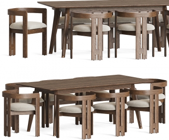 Modern Dining Table And Chairs-ID:297099118