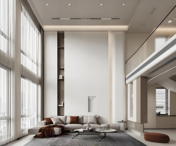 Modern A Living Room-ID:657943966