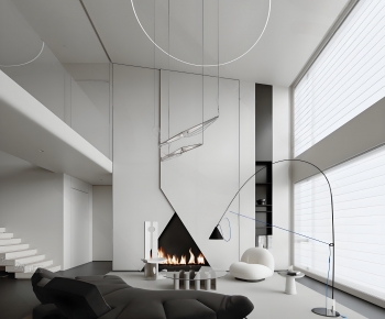 Modern A Living Room-ID:709809067
