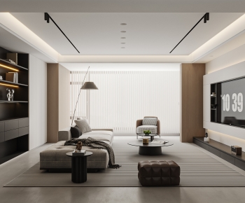 Modern A Living Room-ID:365504983