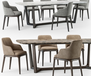 Modern Dining Table And Chairs-ID:784099143