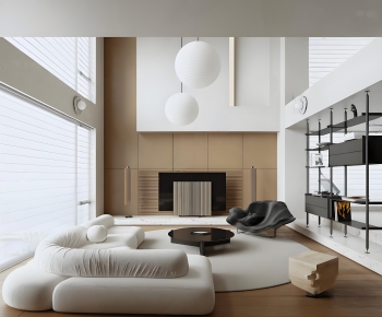 Modern A Living Room-ID:120139147