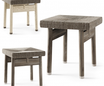 Wabi-sabi Style Stool-ID:821515085