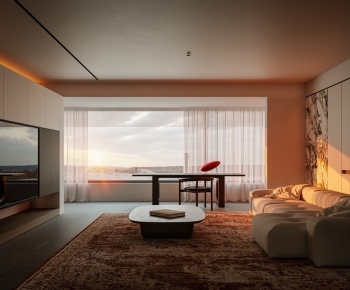 Modern A Living Room-ID:476399901