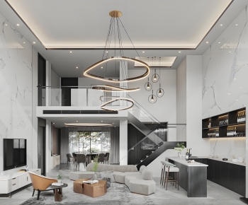 Modern A Living Room-ID:171999933