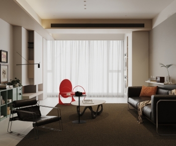 Modern A Living Room-ID:321866049