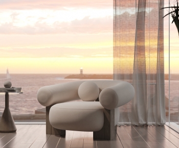Modern Single Sofa-ID:608561039