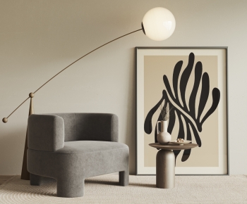 Modern Single Sofa-ID:299496899