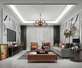 Modern A Living Room-ID:335712918