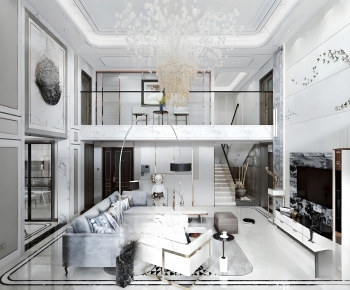 Modern A Living Room-ID:369165903