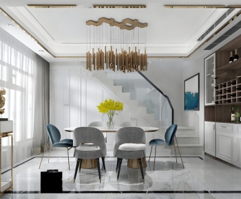Modern Dining Room-ID:524326093