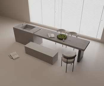 Modern Dining Table And Chairs-ID:795592072