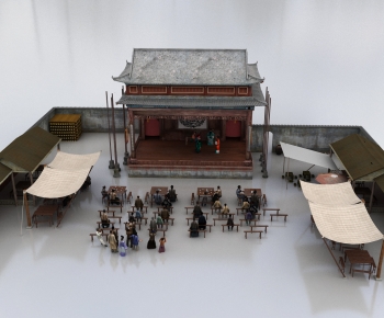 Chinese Style Garden-ID:628698114