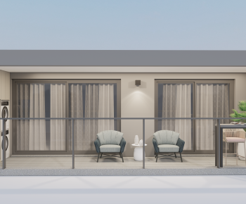 Modern Leisure Balcony-ID:753848082