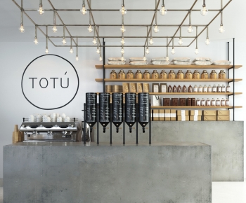 Industrial Style Counter Bar-ID:813729853