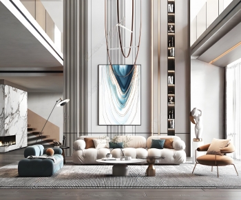 Modern A Living Room-ID:965065969