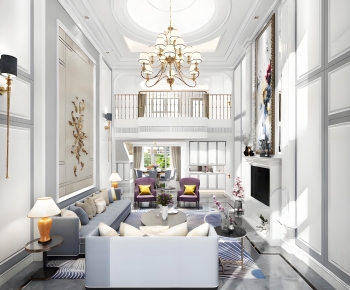 Modern A Living Room-ID:413413059