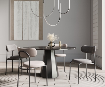 Modern Dining Table And Chairs-ID:884921072