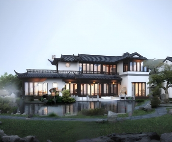 Chinese Style Detached Villa-ID:213397038