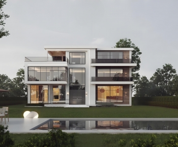 Modern Detached Villa-ID:389280084