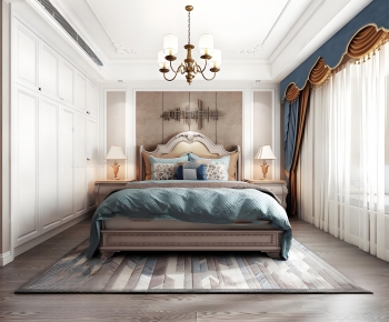 New Classical Style Bedroom-ID:129400972