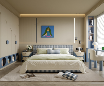 Modern Boy's Room And Son's Room-ID:756016023
