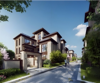 New Chinese Style Detached Villa-ID:513305908