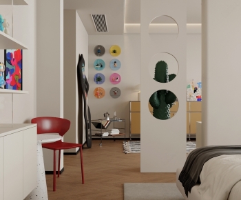 Modern Bedroom-ID:966542966