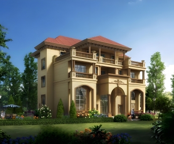 European Style Detached Villa-ID:269865045