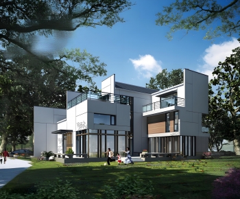 Modern Detached Villa-ID:965014932