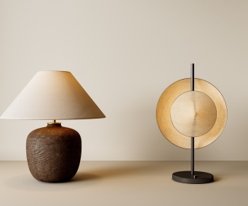 Wabi-sabi Style Table Lamp-ID:766988991