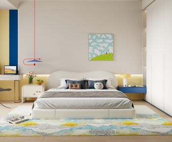 Modern Boy's Room And Son's Room-ID:740760094