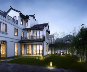 New Chinese Style Detached Villa-ID:643719913
