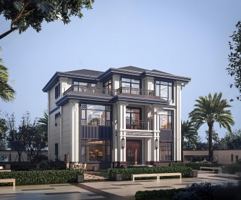 New Chinese Style Detached Villa-ID:496653081