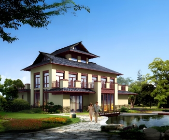New Chinese Style Detached Villa-ID:289690516