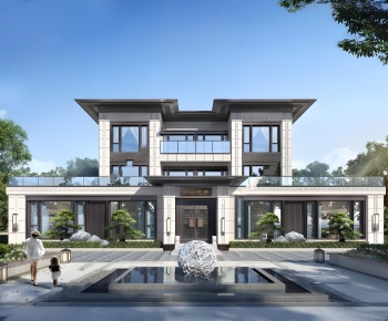 New Chinese Style Detached Villa-ID:434119946
