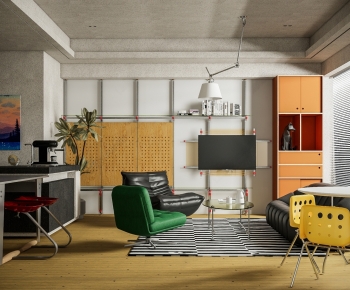 Modern A Living Room-ID:638575082