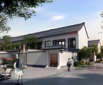 New Chinese Style Townhouse-ID:476865057