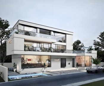 Modern Detached Villa-ID:499098069