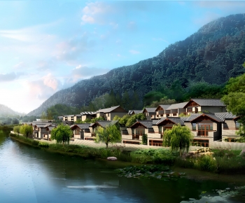 New Chinese Style Appearance Of Commercial Building-ID:905061963