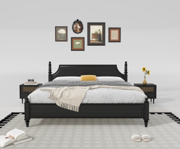 French Style Double Bed-ID:530426981