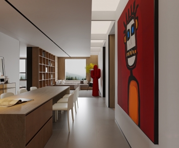 Modern Dining Room-ID:718983895