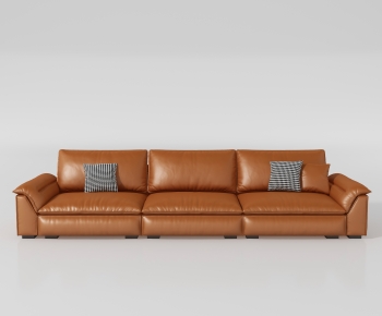 Modern Three-seat Sofa-ID:477700009